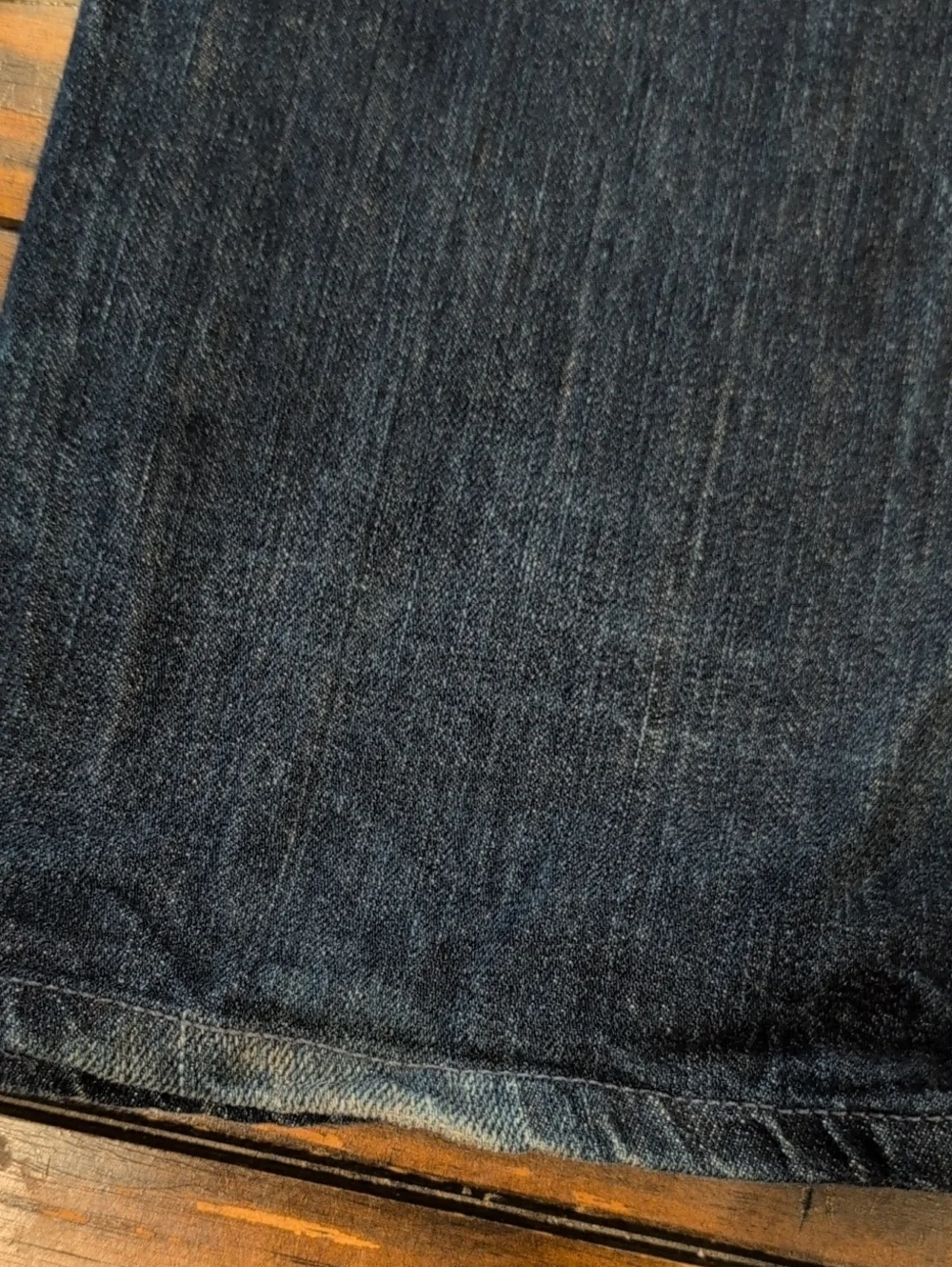 Nudie Jeans Even Steven Blue Dry Denim Straight Slim 36x31